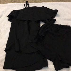 Victoria secret satin sleep set